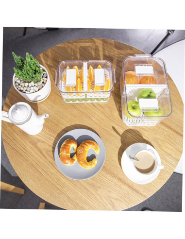 Caja de Almacenamiento Sellada Ciieeo 23.3x12.2cm Plástico