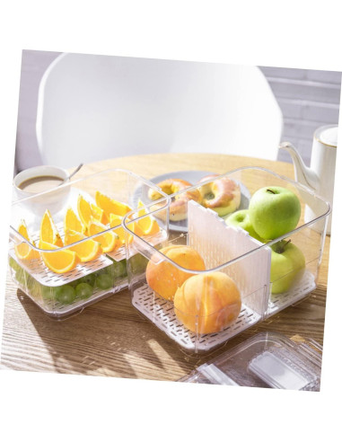 Caja de Almacenamiento Sellada Ciieeo 23.3x12.2cm Plástico