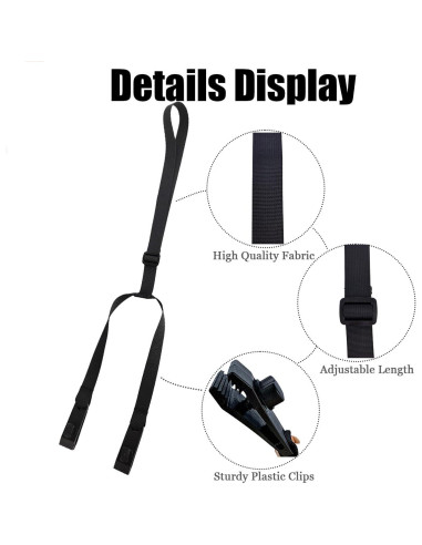 Herramienta de Ayuda para Vestirse GYZC19491 - Clip Ajustable para Pantalones