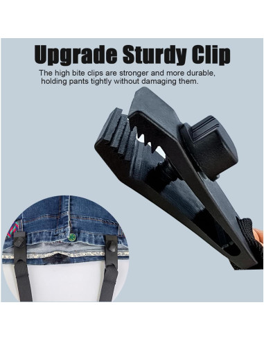 Herramienta de Ayuda para Vestirse GYZC19491 - Clip Ajustable para Pantalones
