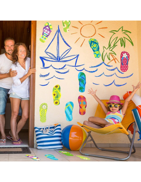 Chanclas de Madera Sin Terminar para Manualidades Thrseely - 24 Piezas