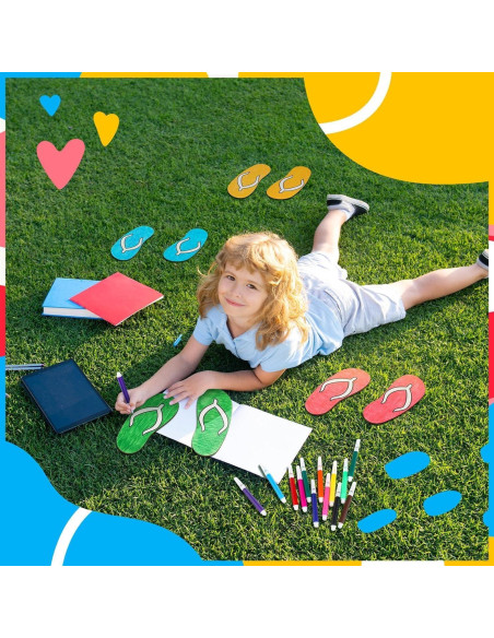 Chanclas de Madera Sin Terminar para Manualidades Thrseely - 24 Piezas