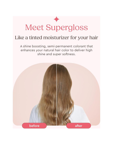 Glaze Supergloss Brillo Color Semipermanente 189 ml - Bronde Brillante