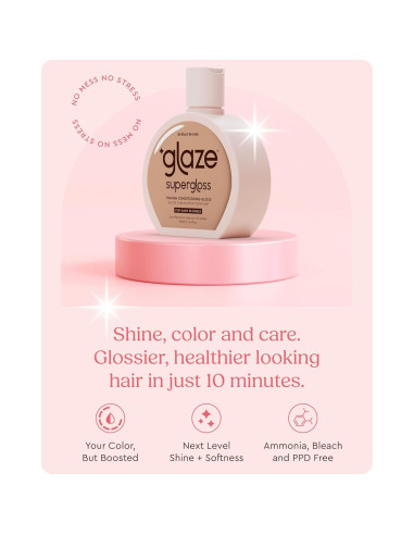 Glaze Supergloss Brillo Color Semipermanente 189 ml - Bronde Brillante