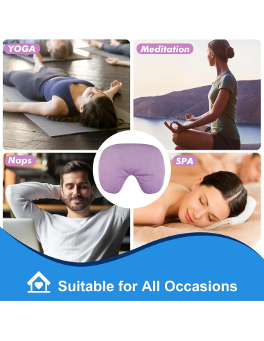 Máscara Sinusal Atsuwell Rosa - Almohadilla Térmica para Ojos