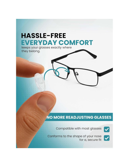 Almohadillas de Nariz de Silicona Sports World Vision 15mm - 25 Pares