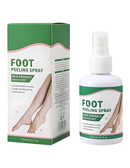 Spray Exfoliante para Pies Peele 120ml - Hidrata y Suaviza