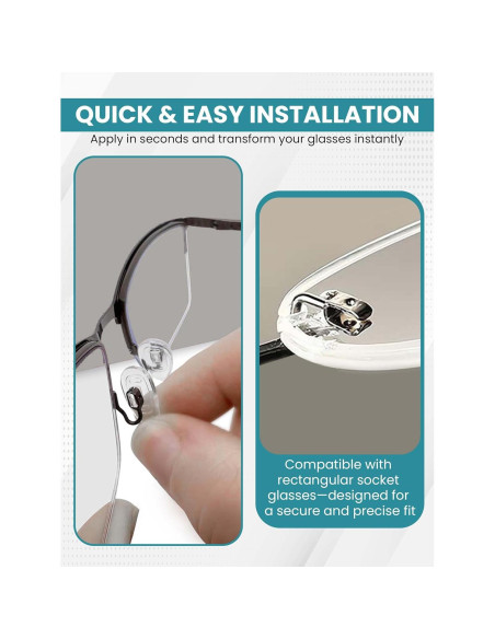 Almohadillas de Nariz de Silicona Sports World Vision 15mm - 25 Pares