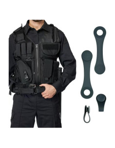 Soportes de Camisa Ocultos KONNITIHA para Hombres - 2 Pares Ajustables