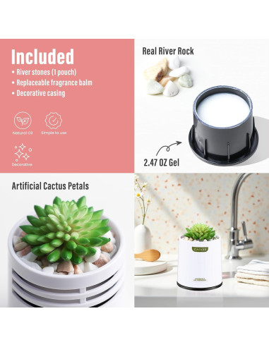 Ambientador Gel Natural Durazno CARORI 2pcs - Aromaterapia