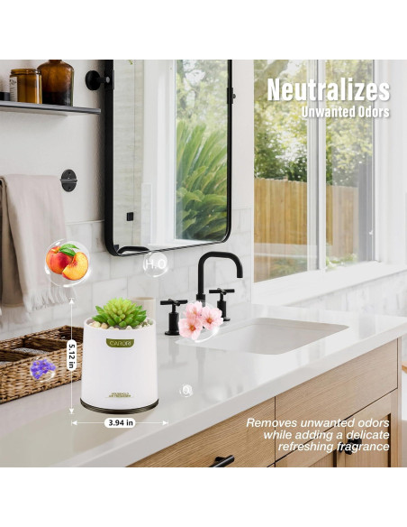 Ambientador Gel Natural Durazno CARORI 2pcs - Aromaterapia