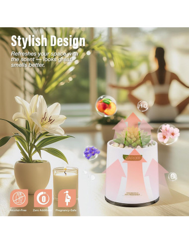 Ambientador Gel Natural Durazno CARORI 2pcs - Aromaterapia