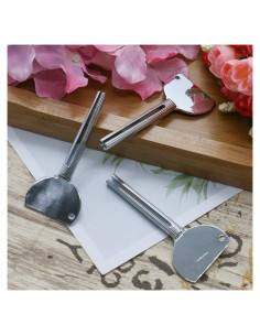 Set de 2 Exprimidores de Pasta de Dientes Zhuluck Acero Inoxidable