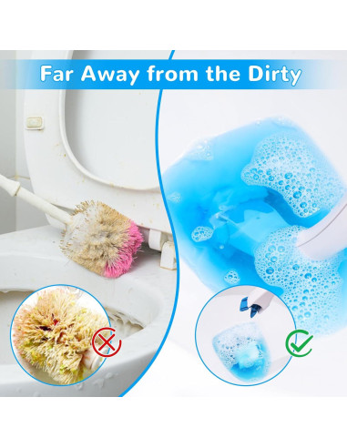 Recargas de Inodoro Desechables Effacera 48 Unidades Biodegradables