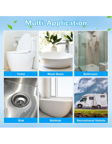 Recargas de Inodoro Desechables Effacera 48 Unidades Biodegradables