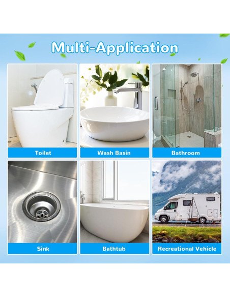 Recargas de Inodoro Desechables Effacera 48 Unidades Biodegradables