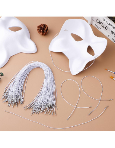 Cuerdas Elásticas 100pcs Homoyoyo para Manualidades DIY 35cm