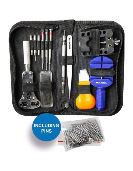 Kit de Herramientas de Reparación de Relojes MMOBIEL 144 Piezas
