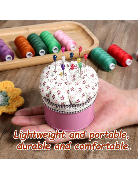 Almohadilla para Agujas en Forma de Calabaza Styquenzer Rosa