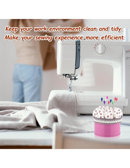 Almohadilla para Agujas en Forma de Calabaza Styquenzer Rosa