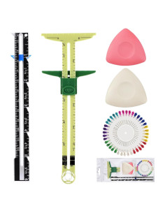 Juego de Herramientas de Medición 5-en-1 Belalasuyu para Costura