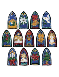 Kit de Adornos de Fieltro DesignWorks Ink - 13 Piezas