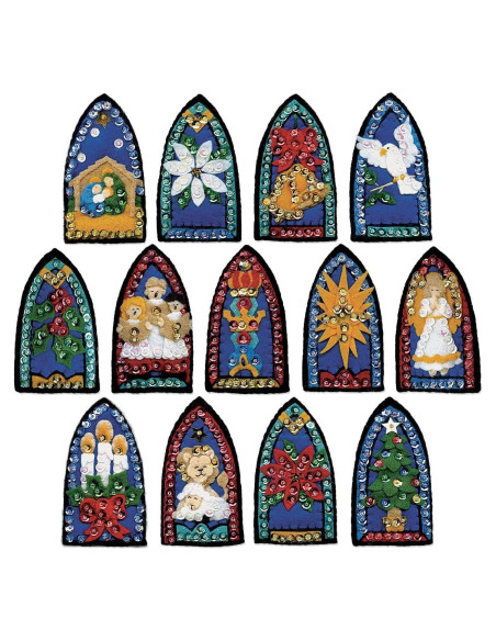 Kit de Adornos de Fieltro DesignWorks Ink - 13 Piezas