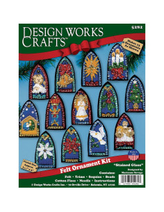 Kit de Adornos de Fieltro DesignWorks Ink - 13 Piezas 2