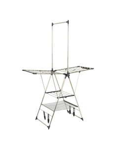Soporte de Secado de Ropa Household Essentials Plegable 15,24m
