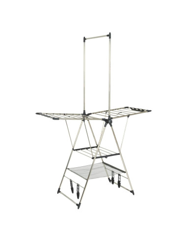 Soporte de Secado de Ropa Household Essentials Plegable 15,24m