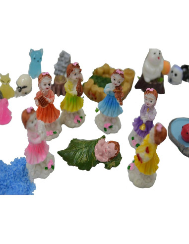 Kit de Jardín de Hadas Besterry 110 Pcs - Accesorios Miniatura