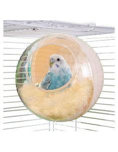 Nido de Pájaro Transparente Jevnd 15.2x15.2cm Resistente