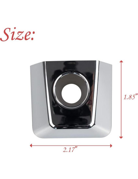 Tapa de Manija de Puerta RLB-HILON Cromo Nissan Titan 2004-2019