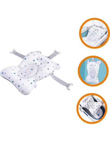 Almohadilla de Baño LIFKOME Antideslizante 50x30cm para Bebés