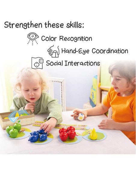 Juego de Mesa Cooperativo HABA Primer Huerto para Niños 2-4 Años