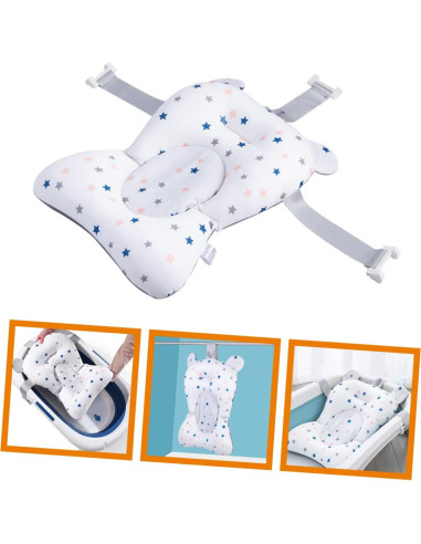 Almohadilla de Baño LIFKOME Antideslizante 50x30cm para Bebés