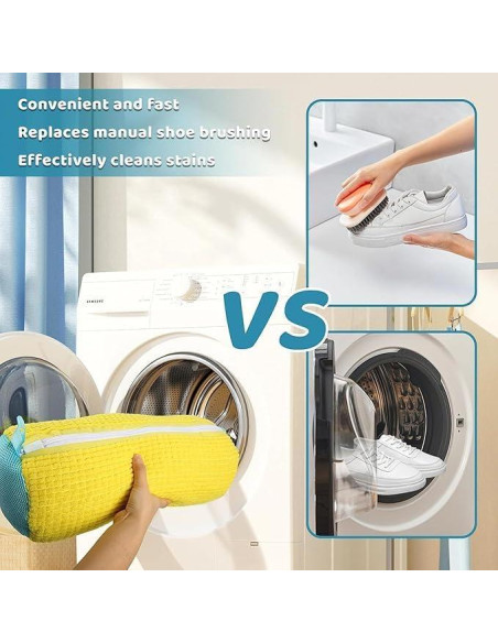 Bolsa de Lavado de Zapatos DX Grandway XXL con Cierre Resistente