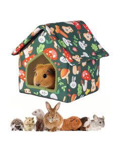 Escondite Plegable para Cobayas Yigerlee 22x22x26.9cm Antideslizante