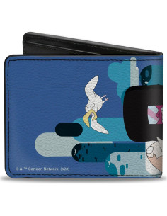 Cartera Bifold Buckle-Down de Cuero Vegano para Mujeres - Steven Universe 2