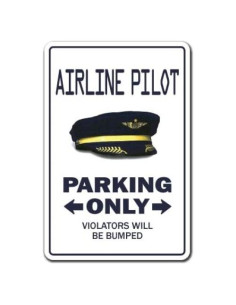 Calcomanía de Aerolínea SignMission 15x23 cm Interior/Exterior