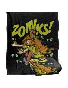 Manta Suave Scooby-Doo Zoinks 127x152 cm Licenciada
