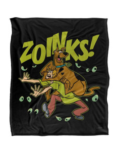Manta Suave Scooby-Doo Zoinks 127x152 cm Licenciada 2