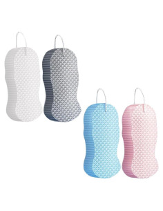 Esponja de Baño Exfoliante Mágica Fodeuxp 4 Pcs Suave