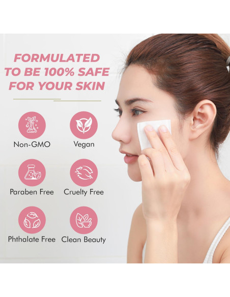 Toallitas Faciales de Colágeno Klar & Co - Hidratantes 95% Naturales