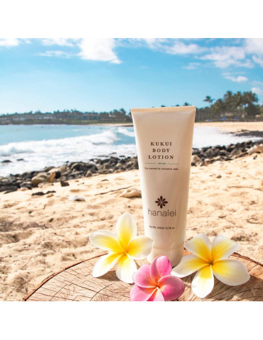 Loción Corporal Hidratante Hanalei 80 ml - Aceite de Kukui y Aloe Vera