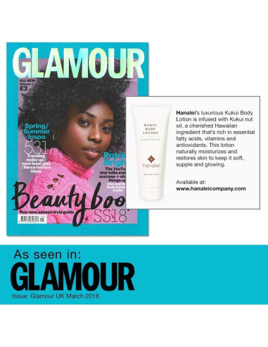 Loción Corporal Hidratante Hanalei 80 ml - Aceite de Kukui y Aloe Vera