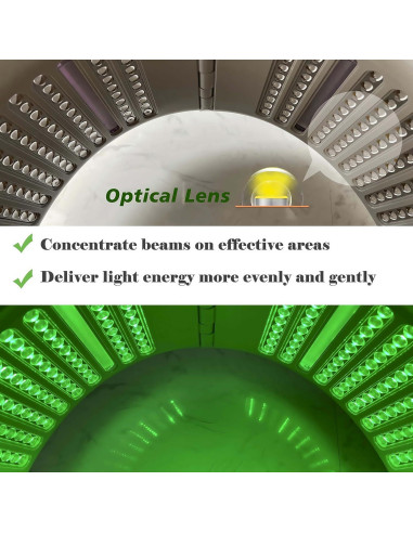 Máquina de Terapia Facial LED 7 Colores Arthaxi - Control por Voz