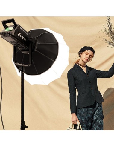 Luz de Estudio Fotográfica Yidoblo ZD-100E 300W Bi-Color LED