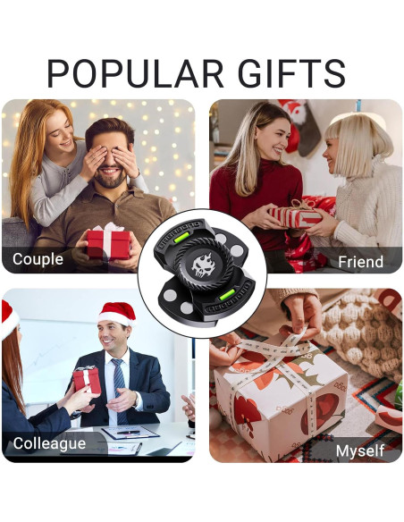 Juguete Antiestrés 3-en-1 Berotok - Spinner, Clicker y Deslizador