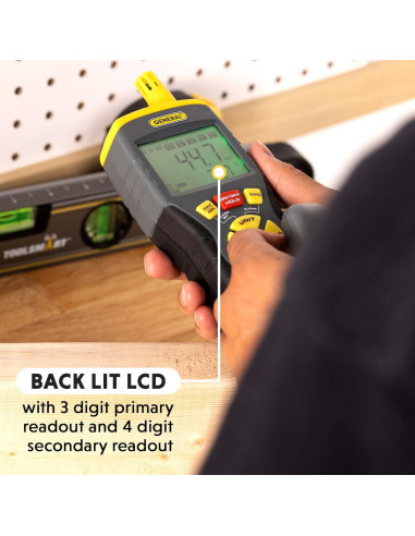 Termo-Higrómetro General RHMG650 9-en-1 con Medidor de Humedad